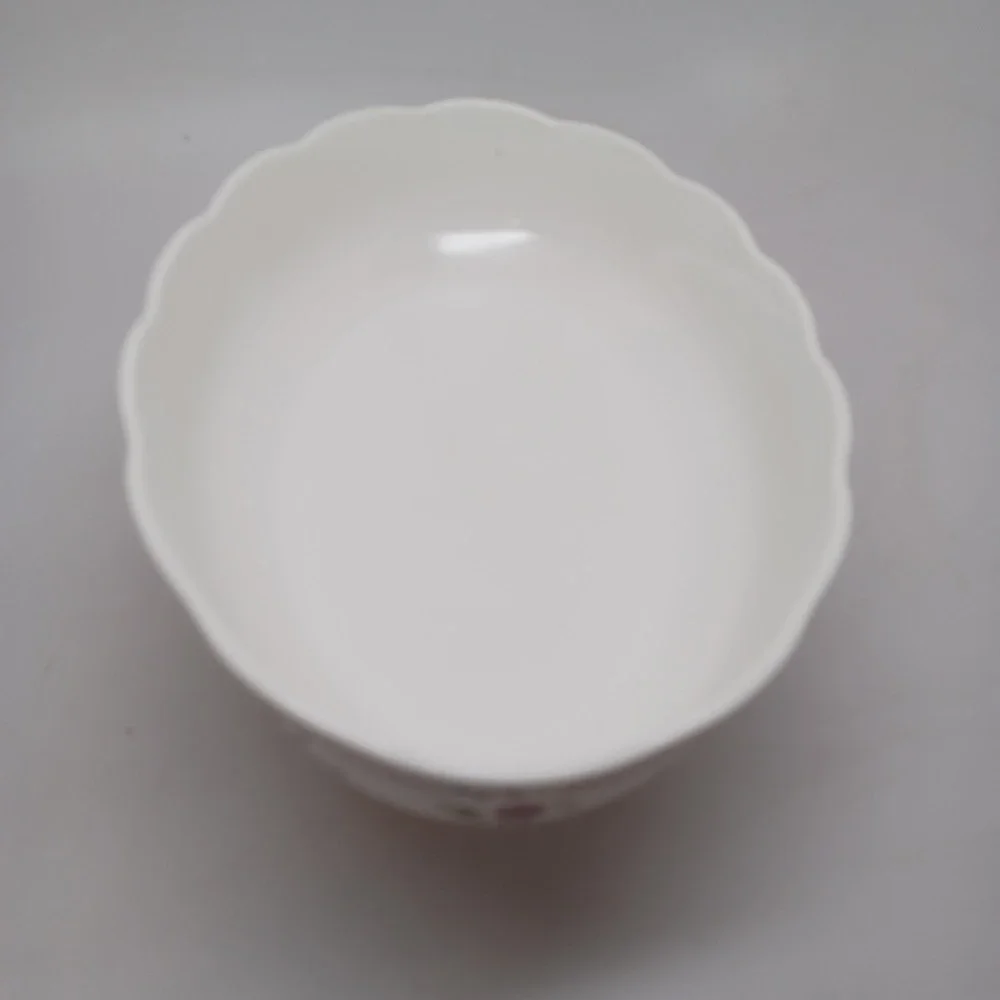 Lenox‎ Lantana Wind Chimes Oval Vegetable Serving Bowl Scalloped Fine China USA